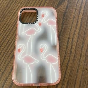 Flamingo casetify iphone 12 pro max case